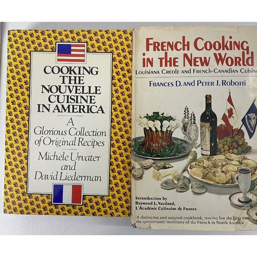 French cooking in the New World 2 book bundle